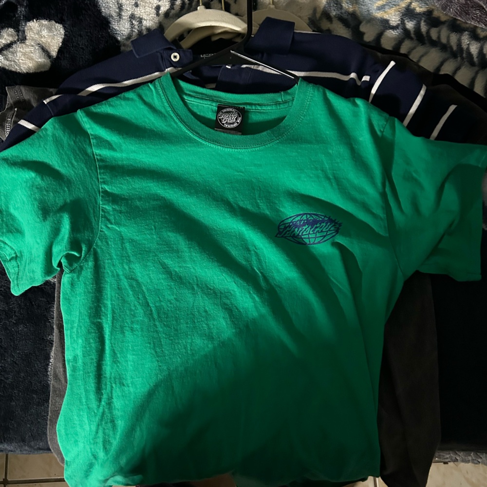 Green Graphic Kids T-Shirt